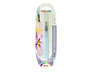 Pentel XFRH Aquash Brush Pennello con Serbatoio Riempibile, punta piatta