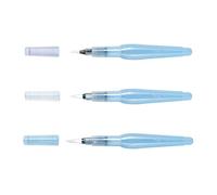 Pentel Aquash Brush FRH, set di 3 pennelli per serbatoio d'acqua con punta fine/media/grande (la confezione può variare)