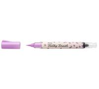 Pentel XGFH-P Milky Brush pennello con inchiostro a colori pastello, viola, 1 pz