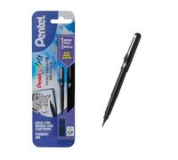 Pentel XGFKP/FP10-A Brush Pen con due ricariche, inchiostro nero