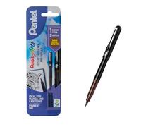 Pentel XGFKP/FP10-SP - Pennino e due ricariche per inchiostro seppia