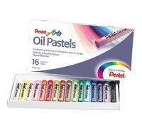 PentelArts ™l gesso pastello PHN4, confezione in plastica da 16 pezzi