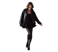 PENTI Zebra Leopard Pattern Fashion Tight I Grigio Scuro Colore I 2 Taglia (S-M/L-XL) I 50 Den, Grigio scuro, L-XL