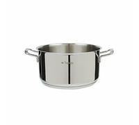Pentola 22 cm tognana acciaio inossidabile argento cucina accessori