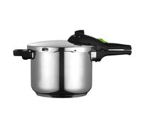 Pentola a Pressione 6 L, Induzione, Acciaio Inox. 18/10, 2 Livelli di Pressione