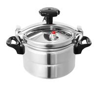 Pentola a pressione, capacità 3 l/3,17 qt, pentola a pressione portatile, in lega di alluminio, piccole pentole con due manici, fornello lento leggero per hotel, ristorante, casa, campeggio all'aperto