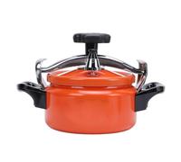 Pentola a Pressione, Contenitore a Pressione a Doppio Fondo in Lega di Alluminio Pentola a Pressione Facile da Aprire e Chiudere per Fornello a Gas (1.5L)