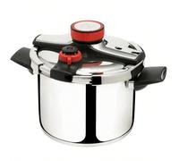 Pentola a pressione da 6L - Elettrodomestico da cucina essenziale Garnek szybkowar Klassiker wykonany z najwyższej jakości stali nierdzewnej AISI 304, to idealne rozwiązanie dla wszystkich chcących za