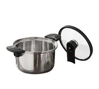 Pentola a pressione da cuoco, Cucina domestica casseruola da cucina rapida | Accessori per il sistema di casseruola ergonomico spesso per gli amici di famiglia Colleghi Colleghi e Pasti Quotidiani