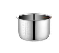 Pentola a pressione elettrica da 6 litri, rivestimento interno, ciotole multicooker, serbatoio in acciaio inossidabile for cucinare zuppa e porridge per cucina, sala da pranzo