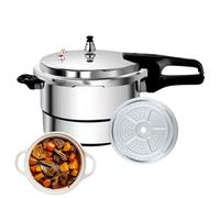 Pentola a pressione - Forniture da cucina istantanea da 7 litri | Pentole da cucina di sicurezza in acciaio - per induzione fornello elettrico zuppa pollo pesce riso casa appartamento ristorante