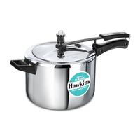 Pentola a pressione Hawkins Classic a tre strati da 5 litri, acciaio inossida...