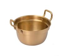 Pentola a pressione in acciaio inossidabile 304 per pasta e zuppa, design a doppia maniglia, lucidata per la superficie, adatta per gas e induzione, utensili da cucina versatili in stile coreano
