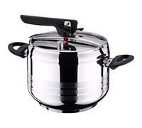 San Ignacio Premium-olla a Pressione 5L SGP Duna, Acciaio Inox, Cromato