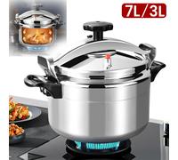 Pentola a pressione in alluminio 3L/7L Pentola a pressione multifunzionale Stufa a gas Ristorante domestico Pentola a pressione a prova di esplosione 3L
