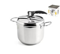 Pentola A Pressione Inox Inoxpran Litri 7 Grigio