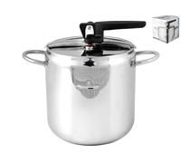 Pentola A Pressione Inox Officine Standard 4205 Sara Litri 9 Grigio