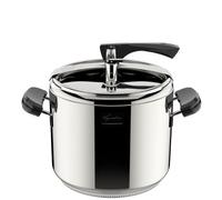 Pentola a Pressione La Classica di Lagostina in acciaio, adatta all'induzione.