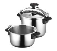 Pentola a Pressione MAGEFESA STAR 10 L Full Induction Acciaio Inossidabile 18/10