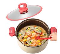 Pentola a pressione - Pentola a pressione comoda per maneggiare le pentole, con chiusura a doppio manico, per cuochi, professionisti, appassionati di carne, verdure e spaghetti