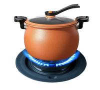 Pentola A Pressione - Pentole Antiaderenti Di Grande Capacità Con Coperchio Trasparente | Cuociriso Lento | Per Cucinare L'inscatolamento Del Riso Al Vapore, Cuocere I Fagioli, Halloween, Il Ringrazia