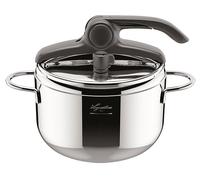 LAGOSTINA INOXFIRE LAGOEASYUP Pentola A Pressione 5L 22cm In Acciaio Inox 18/10