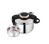 Pentola a pressione SEB ClipsoMinut Eco Respect+ 9L - Fabbricazione Francese - Acciaio Inossidabile Riciclato - Libro di Ricette Incluso - Nouvo
