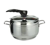 Tognana Pentola a Pressione per Induzione in Acciaio Inox 5 Litri 2 Manici - Mistyq