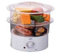 JATA STEAM COOKING 3.5L TWO TRANSPARENT STACKABLE BASKETS 400W CV200