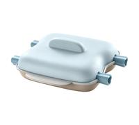 Pentola a vapore per microonde, contenitore per cottura a vapore, design adatto al microonde con coperchio ventilato per una cottura sana, vaporizzatore per frutti di mare per cucina, ristorante