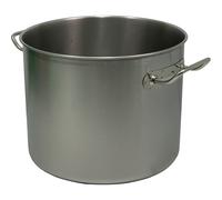 Pentola Alta Daisy Ø 32 cm Resistente 2 Manici Horeca Cucina Acciaio Inox 18/10