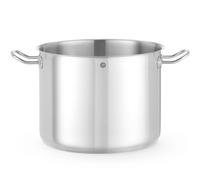 HENDI Pentola alta, senza coperchio, calderone, casseruola, tegame, adatta a tutte le fonti di calore, lavabile in lavastoviglie, 13,5L, ø280x(H)220mm, acciaio inox