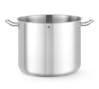 HENDI Pentola alta, senza coperchio, calderone, casseruola, tegame, adatta a tutte le fonti di calore, lavabile in lavastoviglie, 21L, ø320x(H)270mm, acciaio inox