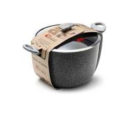 Pentola Antiaderente ad Induzione con Coperchio Regina di Pietra 26 cm