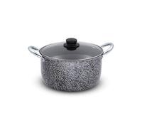 Pentola Antiaderente in Alluminio Maxima con Coperchio in Vetro 24 cm