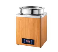Pentola Automatica Commerciale Della Perla, Server Del Buffet Degli Scaldatori Di Alimento 3/7L, Temperatura Regolabile 30-100°, Con Lo Schermo LCD, Per La Caffetteria, Il Negozio Del Tè Del Latte