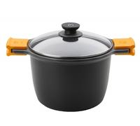 Pentola efficiente BRA con coperchio alto in alluminio pressofuso da 28 cm