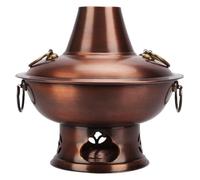 Pentola calda tradizionale cinese in rame per un'autentica esperienza culinaria