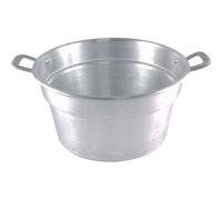 Pentola Caldaia In Alluminio Pesante 2 Manici Ã˜ 20 Cm. - Spess. 1,0 - Lt. 3