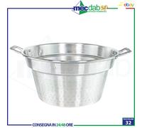 Pentola Caldaia Pomodoro In Alluminio Calderone Per Bollitura e Conserve