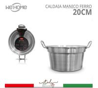 Pentola Caldaia Pomodoro in Alluminio Calderone Per Bollitura Varie Dimensioni