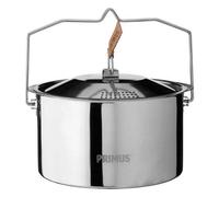Pentola CampFire in Acciaio Inox 3L per Cottura all'Aperto - Ideale per Zuppe e Stufati