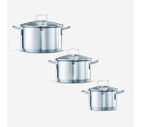 Pentola Casseruola SILIT Acciaio Inossidabile con coperchio - 16cm - 20cm - 24cm