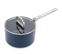 Joseph Joseph Space 19 cm (2,9 qt) pentola antiaderente con manico pieghevole e coperchio, compatibile con l'induzione
