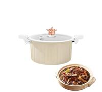 Pentola con Coperchio | Pentole Antiaderenti da Cucina con Coperchio,Pentola a Pressione, Casseruola, Cucina per Piano Elettrico: Friggere, Cucinare Pasta, Riso, Zuppa in Casa