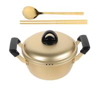 Pentola Con Coperchio Spaghetti Ramen Coreani Di Zuppa Noodles Pot