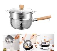 Pentola con cottura a vapore Pentola facile da pulire per preparare salse