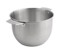 Pentola con filtro per olio da zuppa in acciaio inox con coperchio e filtro a rete fine per separare strutto, grasso, olio di cocco, brodo, salsa, bacino impilabile per conservare e cucinare in cucina