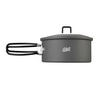 Pentola da campeggio con coperchio Esbit Round Camping Pot in alluminio - 1,1 l