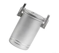 Pentola da campeggio in acciaio inossidabile 304 con coperchio, pentola a vapore da 1,9 qt per escursionismo zaino in spalla, manico resistente al calore, compatibile con fiamme libere e stufe